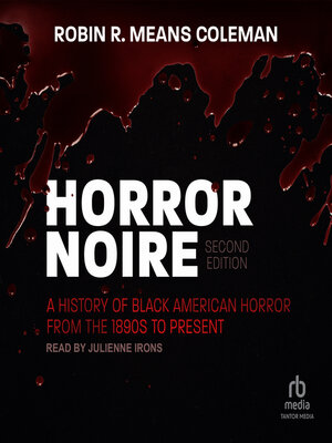 cover image of Horror Noire